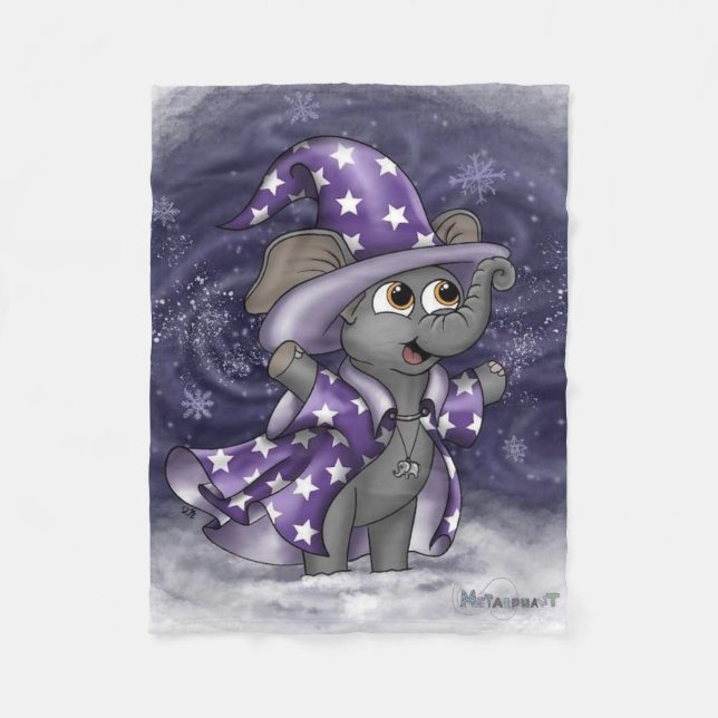 Metalphant Wilbur in Winter Fleece Blanket (Framsidan)