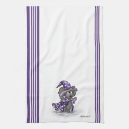 Metalphant Wilbur in Winter Kitchen Towel Kökshandduk