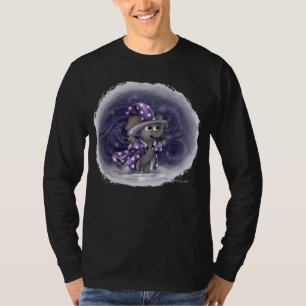 Metalphant Wilbur in Winter Vuxen Långärmad T Shirt