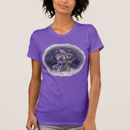 Metalphant Wilbur in Winter Women's Slim Pit T Shirt