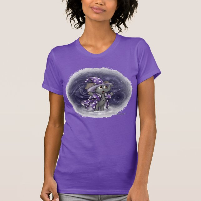 Metalphant Wilbur in Winter Women's Slim Pit T Shirt (Framsida)