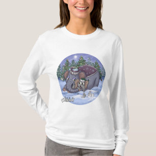 Metalphant Wilbur & Mamma Dam Longärmad T-Shirt
