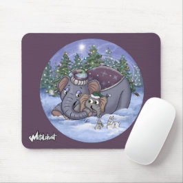 Metalphant Wilbur & Mom Mouse Pad Musmatta