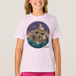 Metalphant Wilbur & Noah-ery's Ark Girl's T-shirt