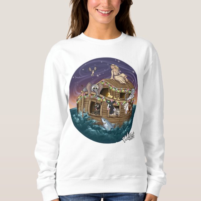 Metalphant Wilbur & Noah's Ark Women's T Shirt (Framsida)