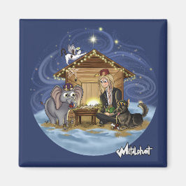 Metalphant Wilburs sanna innebörd av julen Magnet