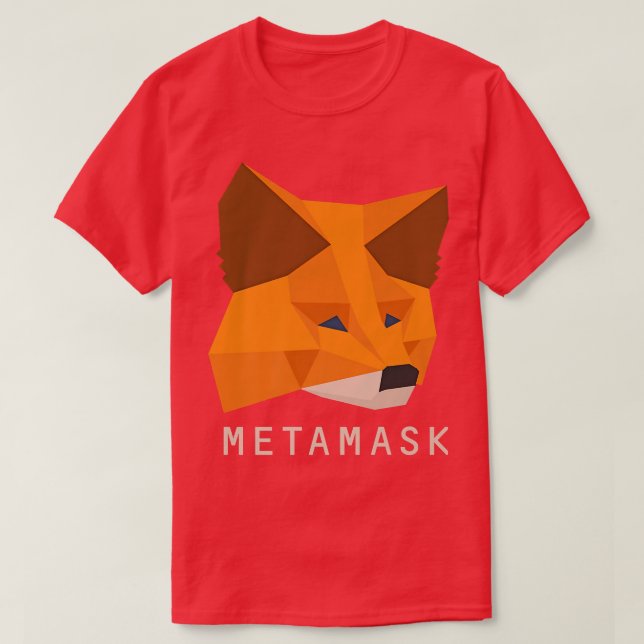 MetaMask för säker DeFi-plånbok för Etherum och pu T Shirt (Design framsida)