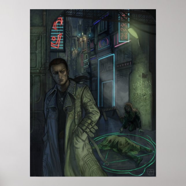 Metamor City: Scene of the Crime Poster (Framsidan)