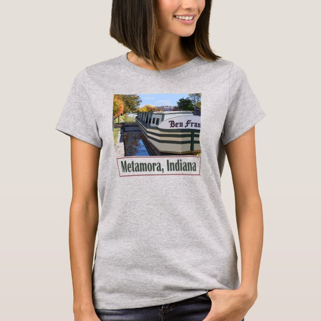 Metamora Indiana Tee Shirt (Framsida)