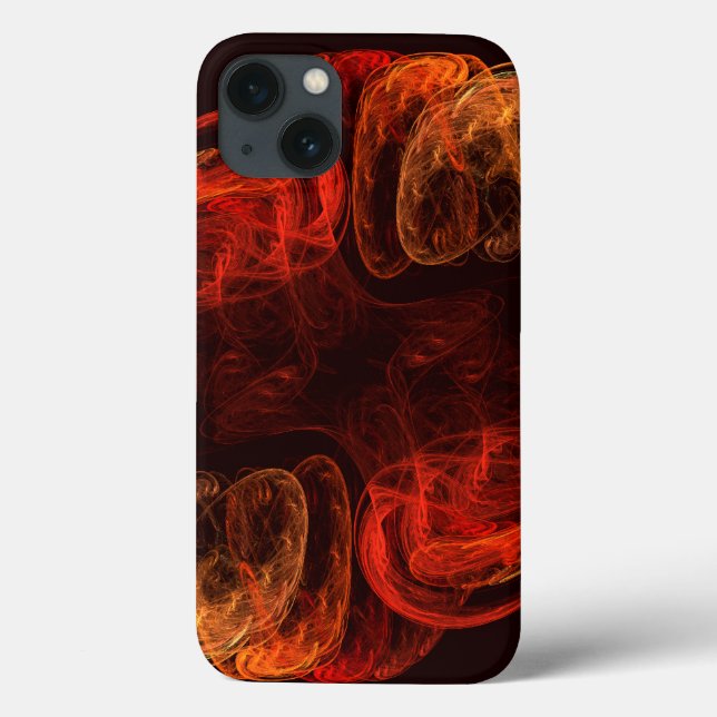 Metamorfos Abstrakt Art iPhone 6 Fodral (Baksida)