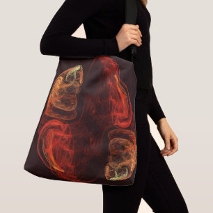 Metamorfos Abstrakt Art Kor Body Axelväska