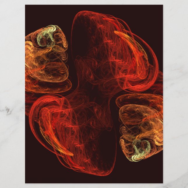 Metamorfos Abstrakt Art Letterhead (Framsida)