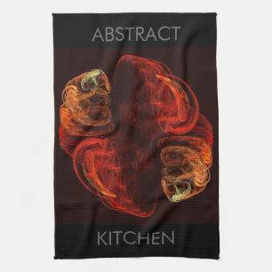 Metamorfosis Abstrakt Art Kitchen Towel Kökshandduk