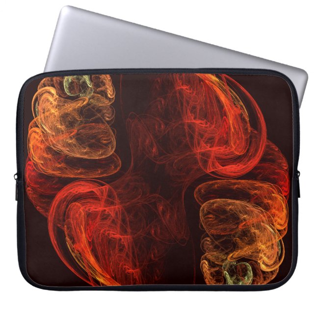 Metamorfosis Abstrakt Art Laptop sleeve (Framsidan)