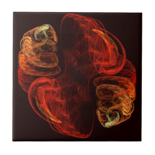 Metamorfosis Abstrakt Art Tile Kakelplatta