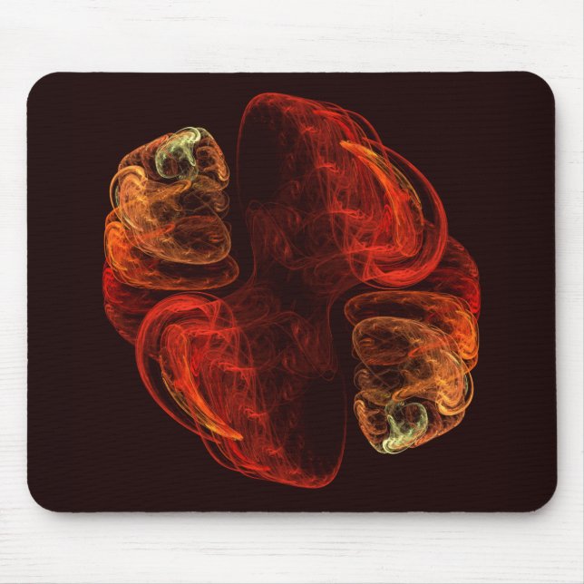 Metamorphosis Abstrakt Art Mousepad Musmatta (Framsidan)