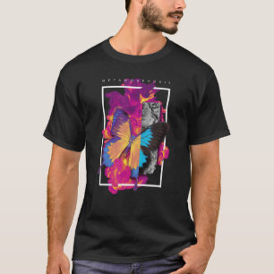 METAMORPHOSIS ARTISTIK BUTTERFLY DESIGN T SHIRT
