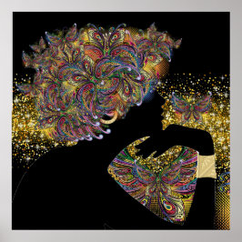 METAMORPHOSIS Butterfly Dam Poster