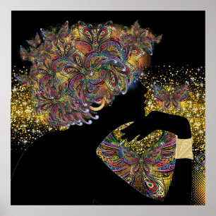 METAMORPHOSIS Butterfly Dam Poster