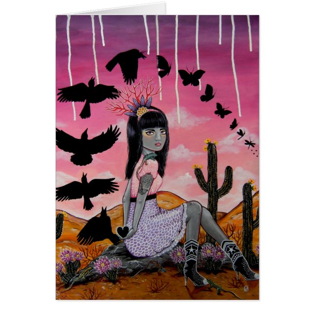 Metamorphosis Hälsningskort (Framsidan)