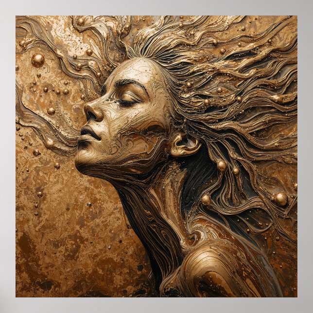 “Metamorphosis of Light” – A Surreal Portrait Poster (Framsidan)