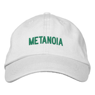 METANOIA Basic Justable Hatt Broderad Keps