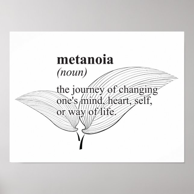 Metanoia Isnpirational Poster (Framsidan)