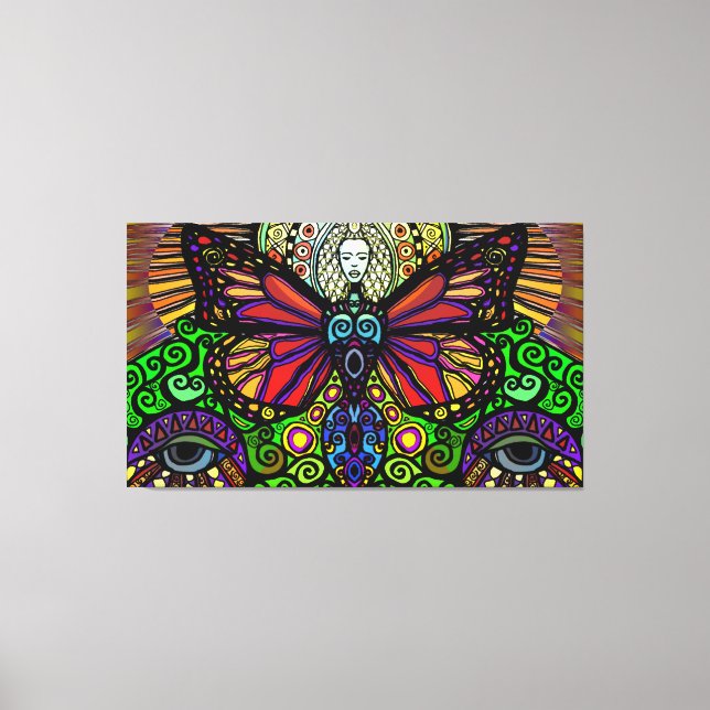 Metanoia (Skriv ut på Canvas) av Nathan Jalani Tay Canvastryck (Framsida)