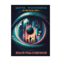 'MetaRunners' Escape från Cyberspace: vykort