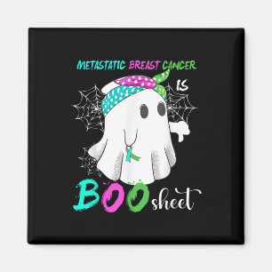 Metastaserad bröstcancer är Boo Lakan Halloween Co Magnet