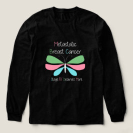 Metastatic Bröstcancer medvetenhet T Shirt