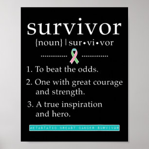 Metastatic Bröstcancer överlevande Poster
