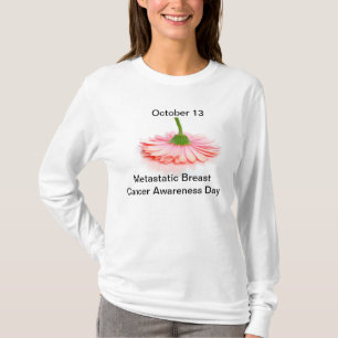 Metastatic bröstcancermedvetenhetskjorta Oct 13 Tee Shirt