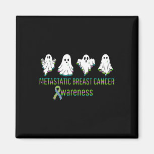 Metastatiskt bröstcancermedvetande Spöken Hallowee Magnet