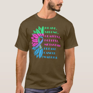 Metastatiskt bröstcancervårdsanfall 2 t shirt