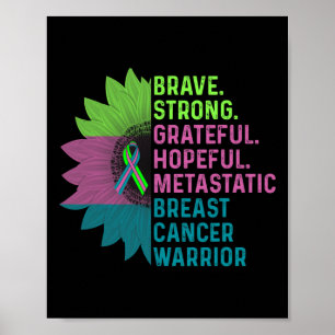 Metastatiskt bröstcancervårdsanfall poster