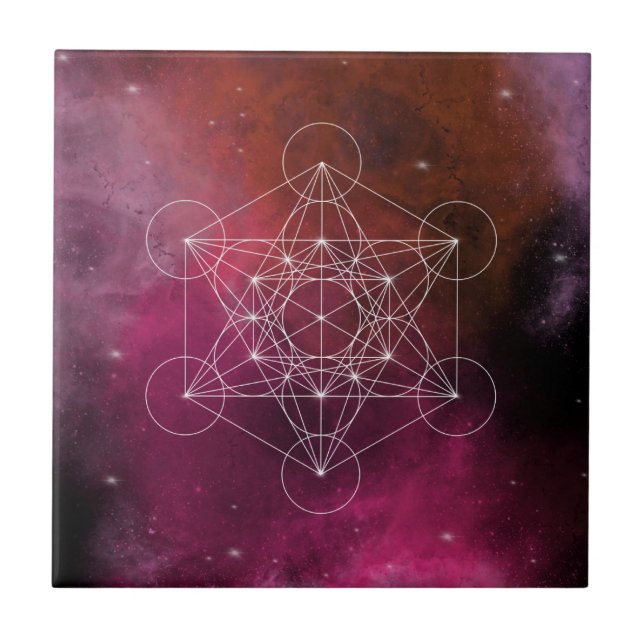 Metatron arcangel zen kakelplatta (Framsidan)