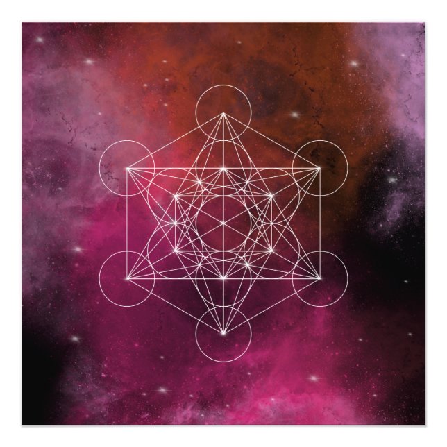 Metatron ärkeängel zen fototryck (Framsidan)