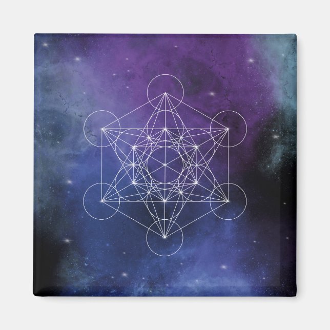 Metatron, chakra,zen,helig-geometri, geometri, magnet (Framsidan)