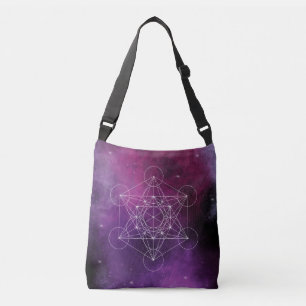 Metatron, chakra,zen,helig geometrisk, ängel, axelväska