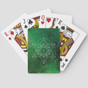 Metatron, chakra,zen,helig-geometrisk, ängel casinokort