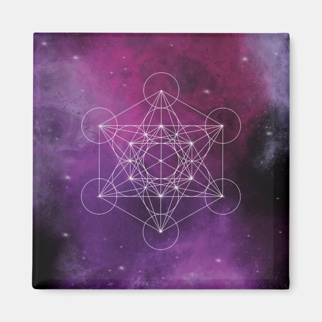 Metatron, chakra,zen,helig geometrisk, ängel, magnet (Framsidan)