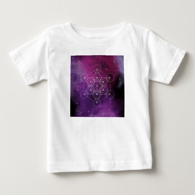 Metatron, chakra,zen,helig geometrisk, ängel, t shirt (Framsida)