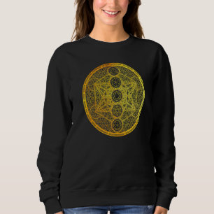 Metatron Cube Platonic Solids Helig Geometry Meta T Shirt