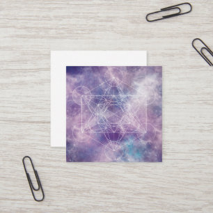 metatron fyrkantigt visitkort