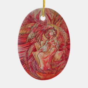 Metatron Julgransprydnad Keramik