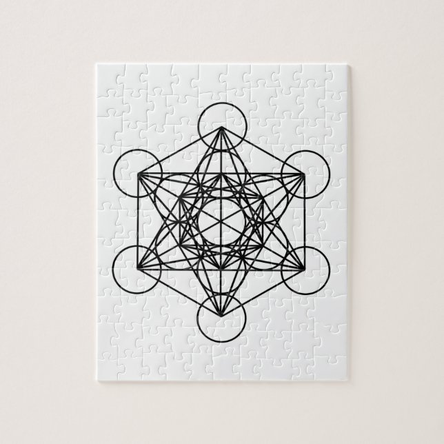 Metatron kub pussel (Vertikal)