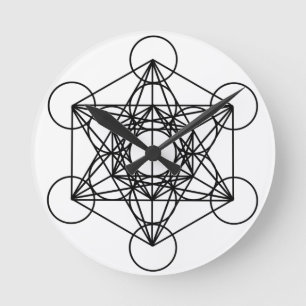 Metatron kub rund klocka
