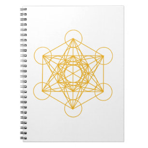 Metatron kubguld anteckningsbok