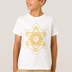 Metatron kubguld t-shirt